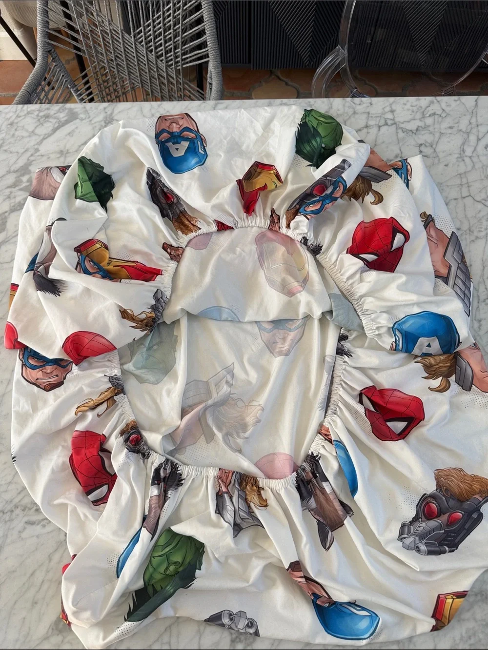 Avengers Marvel Twin Fitted Sheet